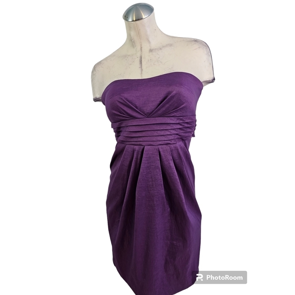 NW Nightway Size S Strapless Cocktail Dress